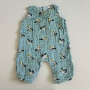 Angel Dear Romper with Pelican Print 6-12 months